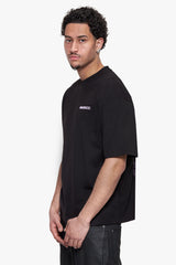 OVERSIZE PASSION FRUIT T-SHIRT BLACK