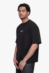 OVERSIZE GET LUCKY T-SHIRT BLACK