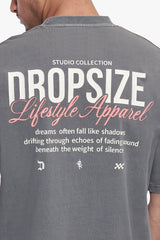 OVERSIZE LIFESTYLE T-SHIRT WASHED GREY