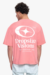 OVERSIZE VISIONS T-SHIRT FLAMINGO PINK