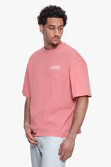 OVERSIZE VISIONS T-SHIRT FLAMINGO PINK