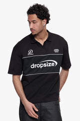 SPORTY SHORTSLEEVE POLOSHIRT BLACK