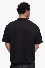 SPORTY SHORTSLEEVE POLOSHIRT BLACK