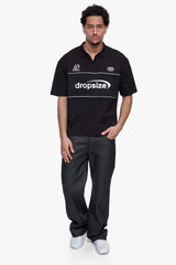 SPORTY SHORTSLEEVE POLOSHIRT BLACK