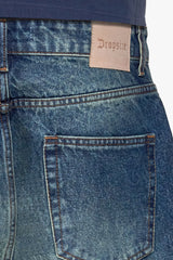 CLASSIC JORTS WASHED DARK BLUE
