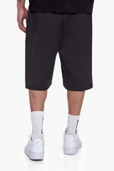 PUSH BUTTON SHORTS BLACK