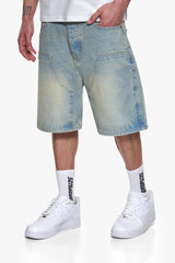 CARPENTER JORTS WASHED BLUE