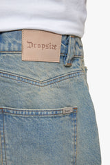 WESTERN JORTS WASHED LIGHT BLUE