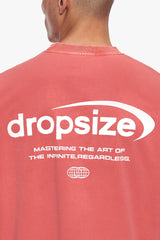 OVERSIZE DYNAMIC T-SHIRT WASHED RED