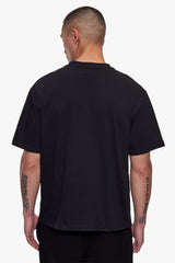 REGULAR FIT ESSENTIAL LOGO T-SHIRT BLACK