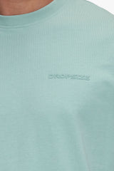REGULAR FIT ESSENTIAL LOGO T-SHIRT HARBOR GREY