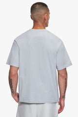 REGULAR FIT ESSENTIAL LOGO T-SHIRT LIGHT GREY