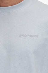 REGULAR FIT ESSENTIAL LOGO T-SHIRT LIGHT GREY