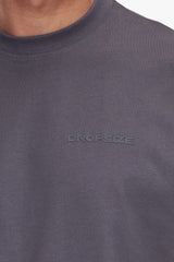 REGULAR FIT ESSENTIAL LOGO T-SHIRT STEEL GREY