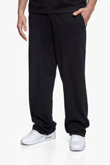 FRONTSEAM OPEN LEG JOGGER BLACK