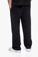 FRONTSEAM OPEN LEG JOGGER BLACK