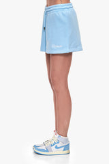 WOMEN LOGO SHORTS BABY BLUE