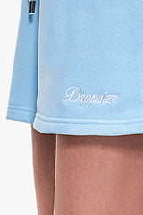 WOMEN LOGO SHORTS BABY BLUE