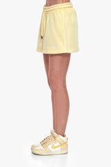 WOMEN LOGO SHORTS YELLOW