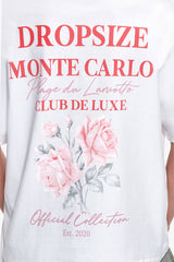 WOMEN ROSE OVERSIZE T-SHIRT WHITE