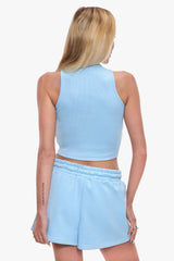 WOMEN LOGO TANK TOP BABY BLUE