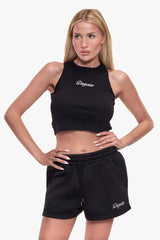 WOMEN LOGO TANK TOP BLACK
