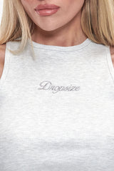 WOMEN LOGO TANK TOP GREY MEALNGE