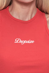 WOMEN LOGO TANK TOP RED