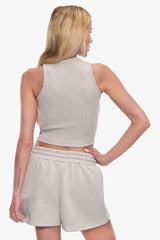 WOMEN LOGO TANK TOP STONE