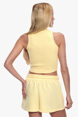 WOMEN LOGO TANK TOP YELLOW
