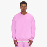 SUPER HEAVY BLANK SWEATER PINK