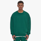 SUPER HEAVY BLANK SWEATER GREEN