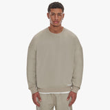 SUPER HEAVY BLANK SWEATER STONE