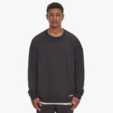 SUPER HEAVY BLANK SWEATER WASHED BLACK
