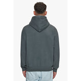 SUPER HEAVY BLANK HOODIE WASHED GREY