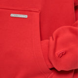 SUPER HEAVY BLANK HOODIE RISK RED