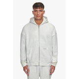 SUPER HEAVY BLANK ZIP-HOODIE OAT