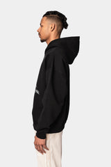 HEAVY OVERSIZE REAPER HOODIE BLACK