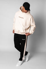 HEAVY SIDE STRIPE JOGGER BLACK