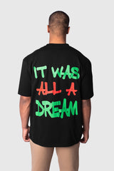HEAVY OVERSIZE DREAM T-SHIRT BLACK