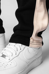 HEAVY SIDE STRIPE JOGGER BLACK
