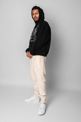 HEAVY OVERSIZE REAPER HOODIE BLACK