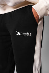 HEAVY SIDE STRIPE JOGGER BLACK