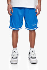 LOGO MESH SHORT ROYAL BLUE