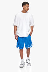 LOGO MESH SHORT ROYAL BLUE