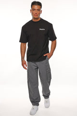 V2 CARGO JEANS SINGLE POCKET STEEL GREY