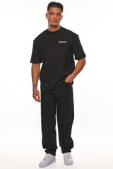 V4 LOOSE FIT JEANS BLACK