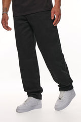 V4 LOOSE FIT JEANS BLACK