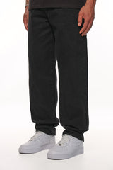 V4 LOOSE FIT JEANS BLACK
