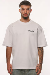 HEAVY OVERSIZE FEAR DEATH T-SHIRT WHITE